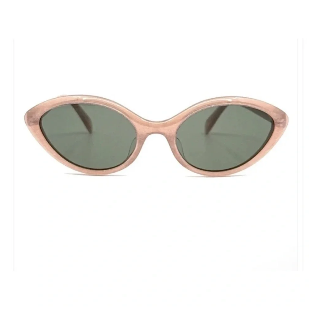 New, CELINE  Cat Eye Sunglasses CL40264U 74N Authentic 57 20 40 3C Pink Green - Picture 3 of 16